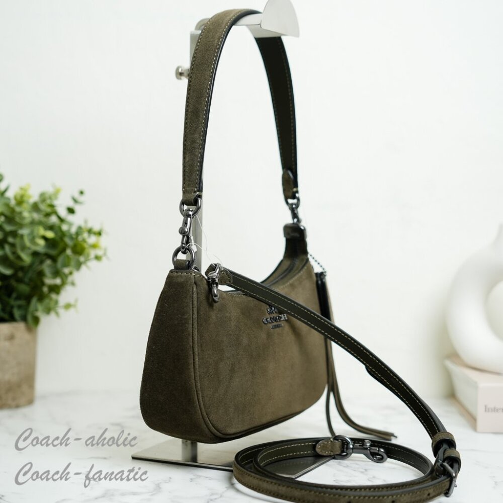 Coach Olive Green Crossbody Bag - Picture 3 of 14